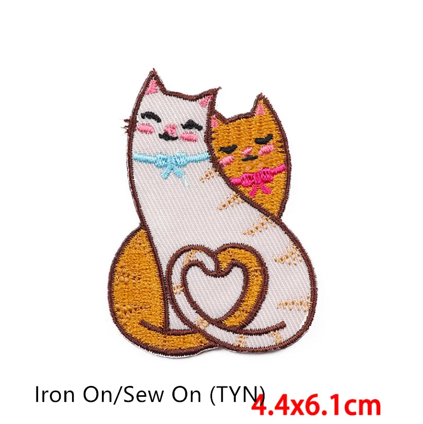 10 Pcs Animal Embroidery Patches Embroidered Clothing Hat Bag Shoe Repair Material Phone Gift Box Decor DIY Accessory