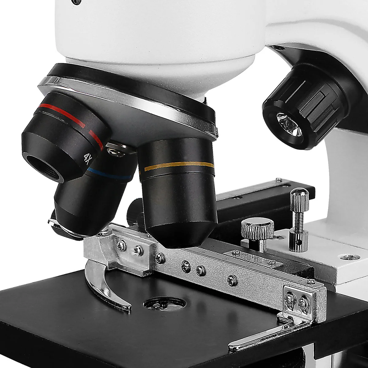 Svbony SV605 Binocular Biological Microscope 40X-1600X Optical Electron Stereomicroscope with SV189 Camera with Phone Adapter