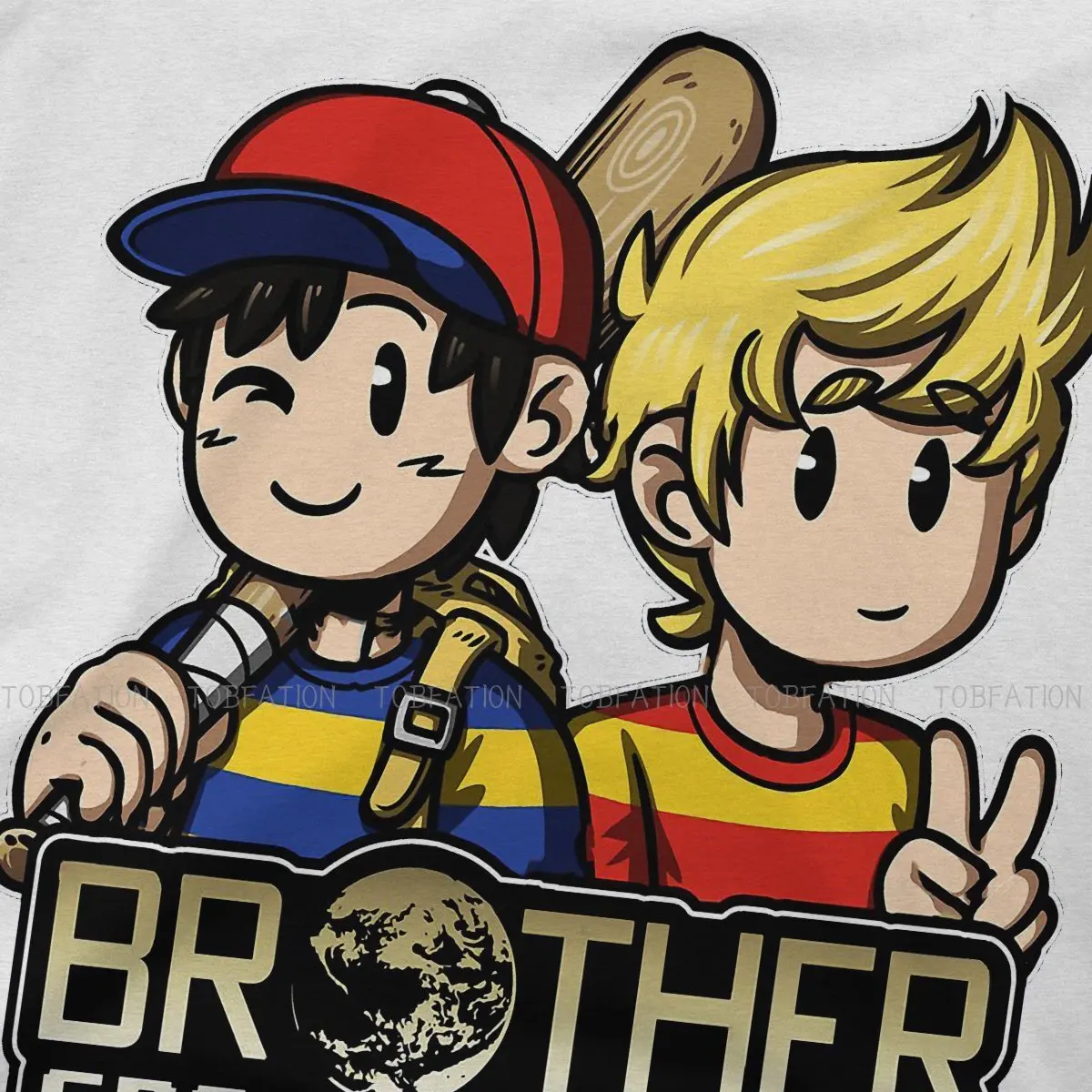 Another Ness  Lucas Style TShirt Earthbound MOTHER RPG Game Comfortable New Design Gift Clothes  T Shirt Short Sleeve Hot Sale
