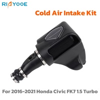 High Flow Cold Air Intake Pipe Kit with Air Filter for 2016-2021 Honda Civic 1.5 Turbo 10th
