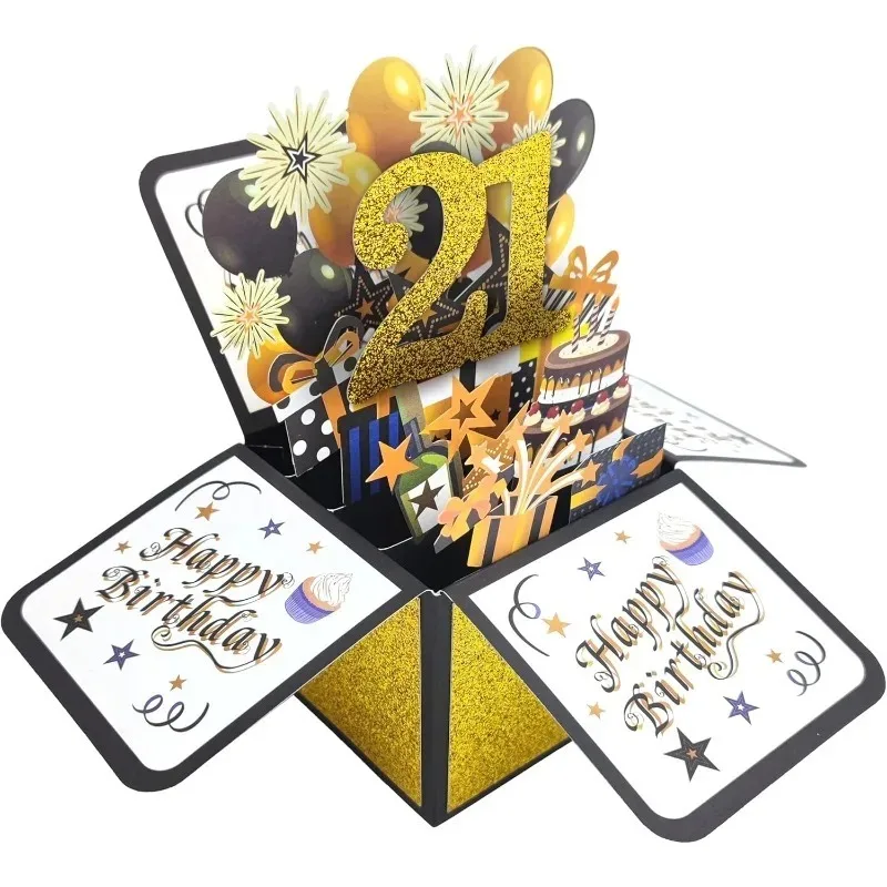 3D Birthday Card 21… - image