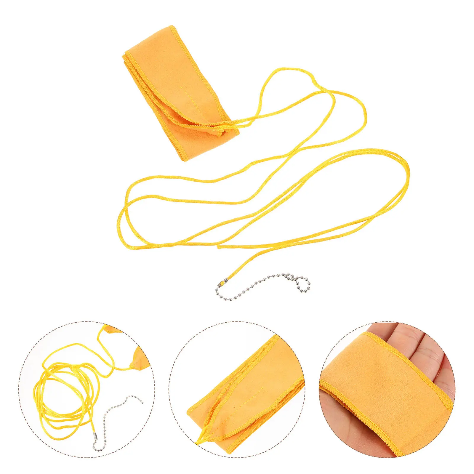 

Cleaning Cloth for Clarinet Soft Non Shedding Fleece Ideal for Flute Saxophone Maintenance Sound Quality Enhancer