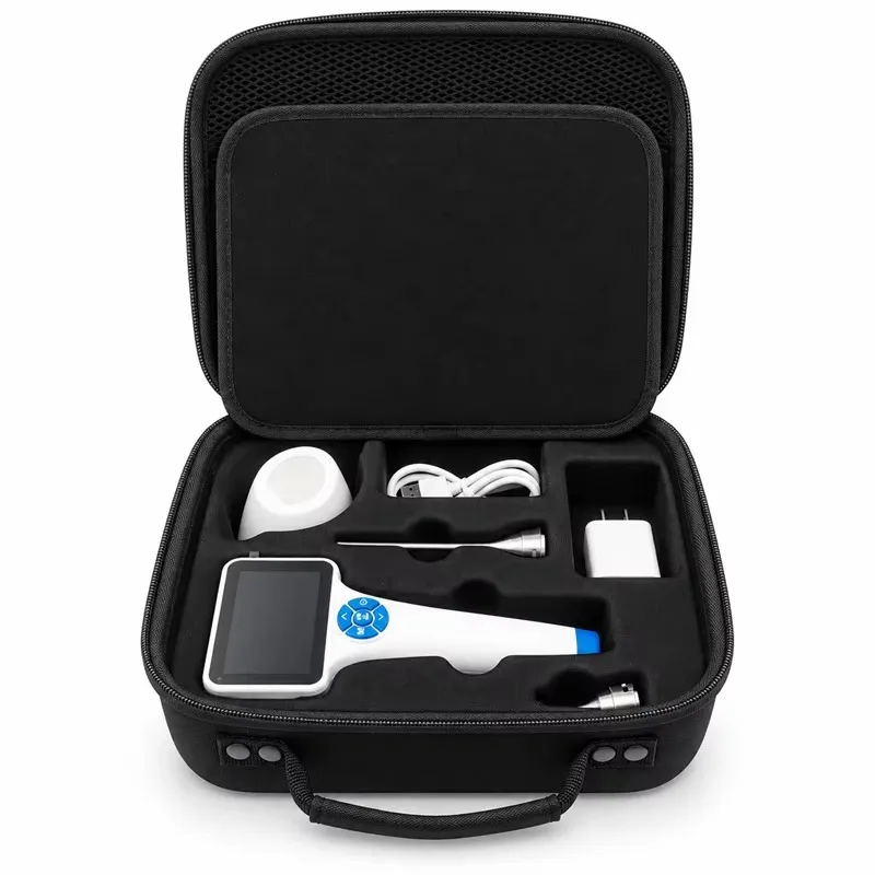 Rechargeable Handheld Pet Veterinary Video Otoscope Rhinoscope Laryngoscope Visual ENT Diagnostic Endoscope with Screen