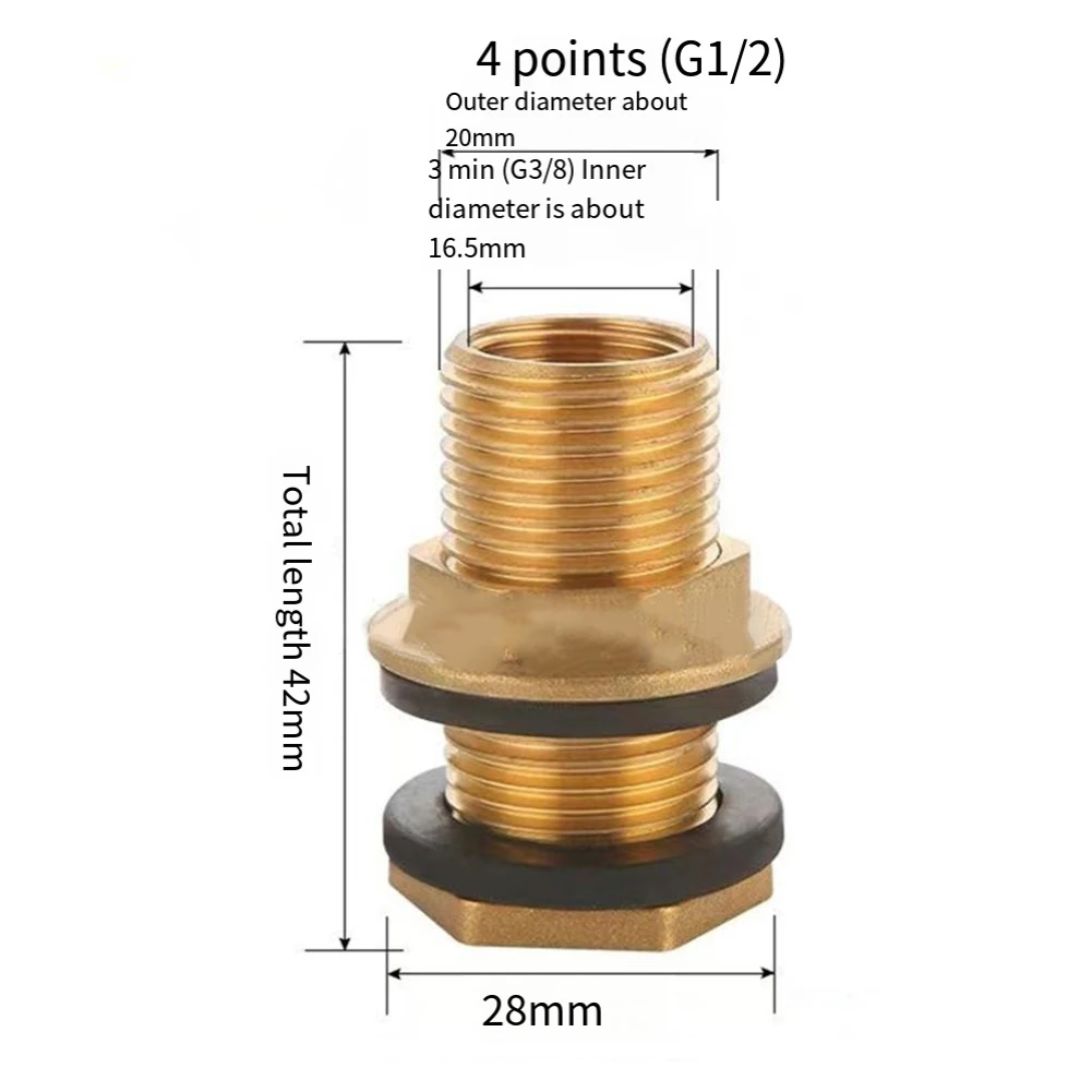 Brass Fitting for Standardizing Water Flow Between Pipe Threaded and Hose Threaded Equipment in Agricultural Settings