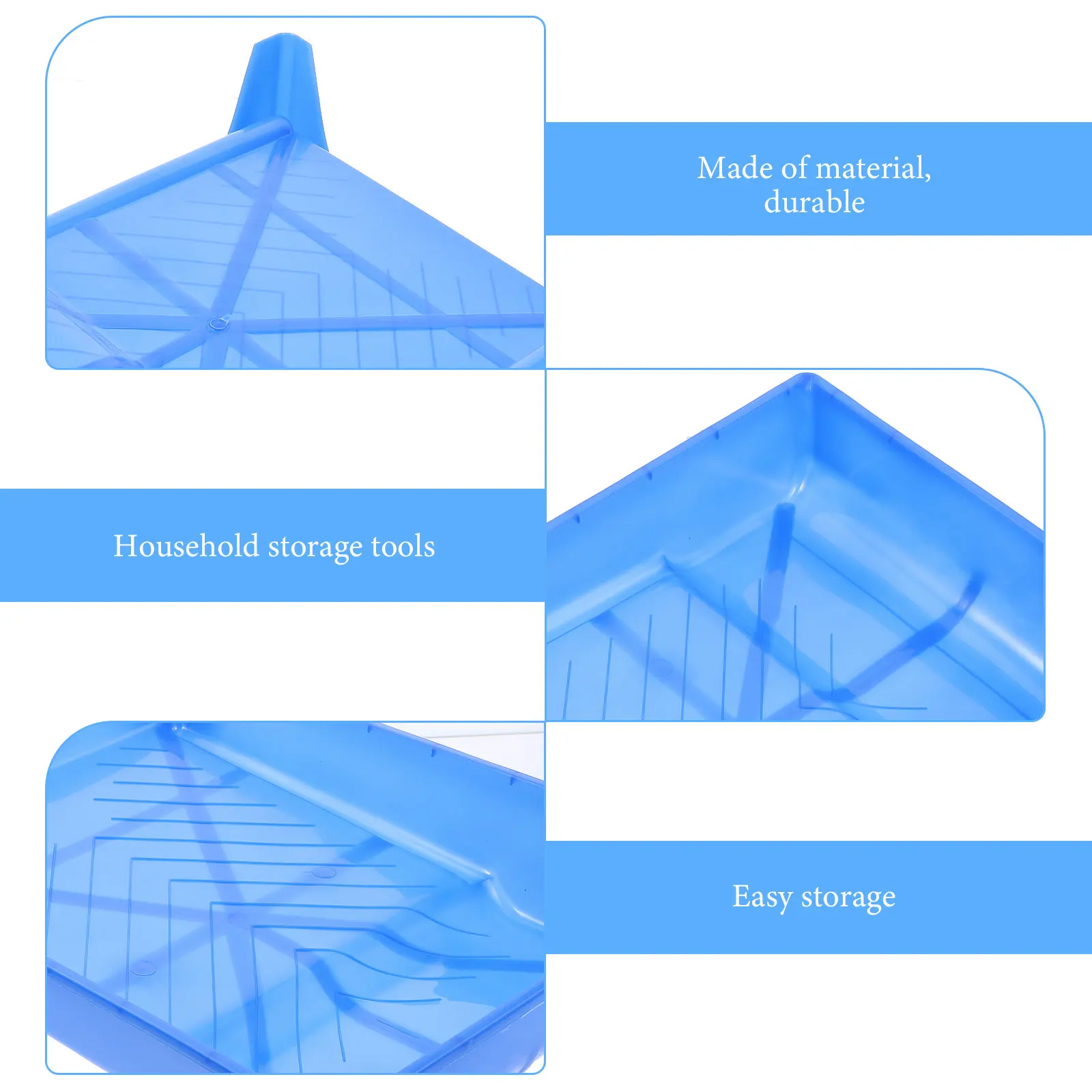 

Roller Tool Tray Organize Paintbrush Storage Plate Convenient Container Rollers
