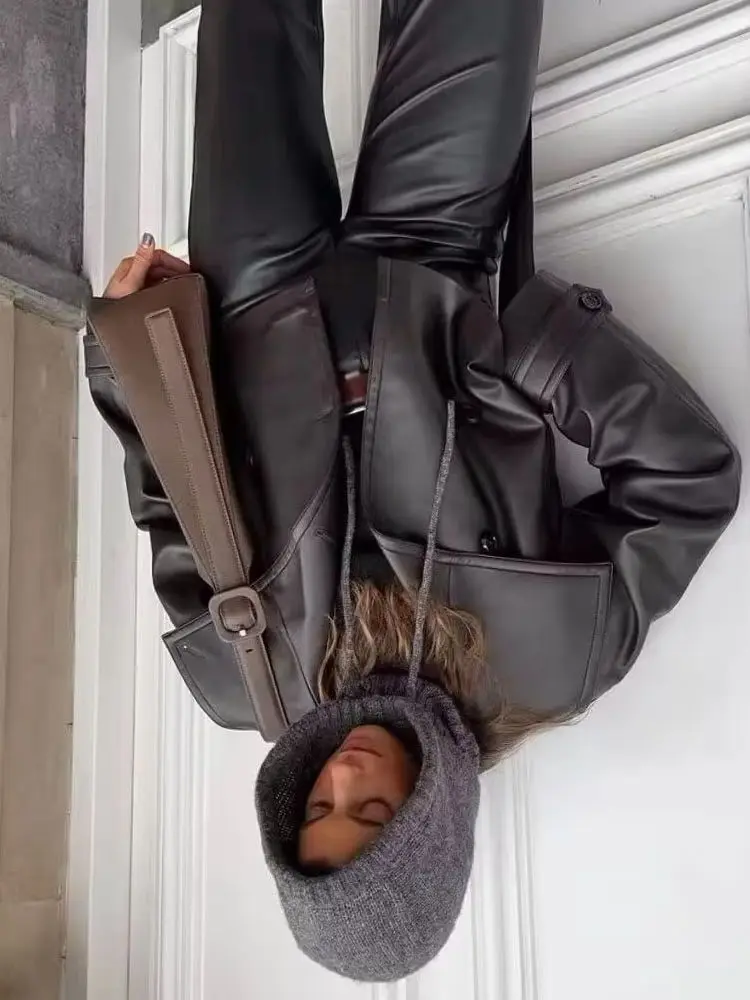 

HH женские однотонные куртки с длинными рукавами и бантом на шнуровке, двубортные женские модные осенние уличные пальто с отложным воротником, модные