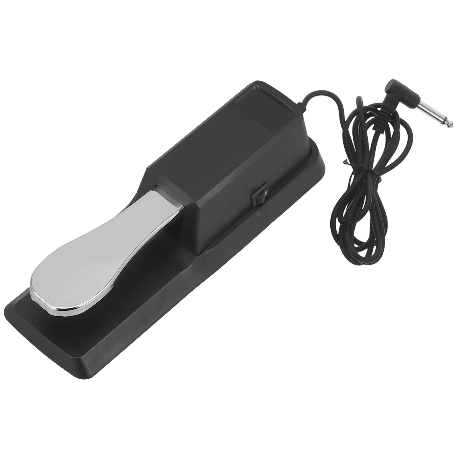 

Sustain Pedal for Piano Damper Electric Keyboard Silver Plastic Nonslip Practical Longlasting Pedals Keyboard Accessory