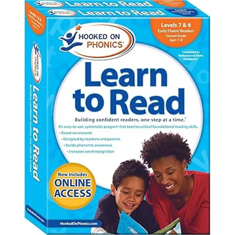 Hooked On Phonics Learn To Read 2nd Grade Complete Levels 78 Hooked On Phonics Simon  Schuster 9781940384214 Book