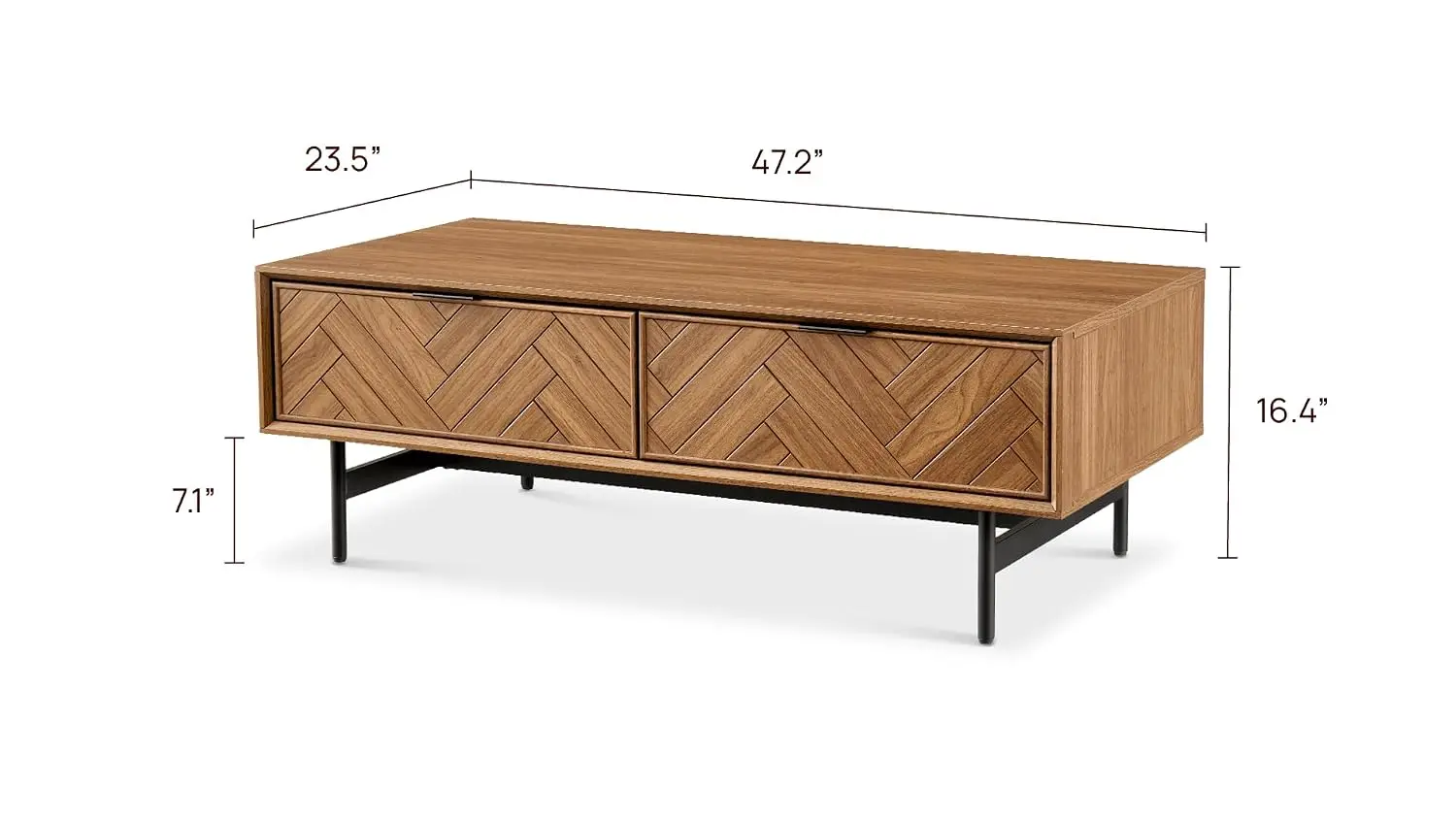 Walnut Coffee Table 47