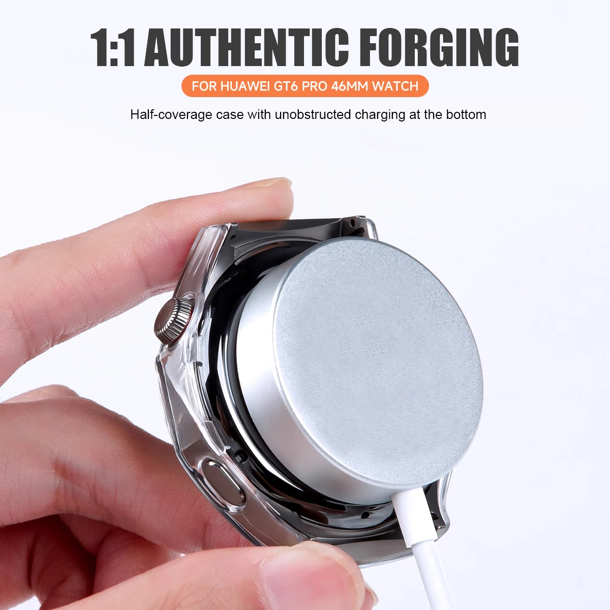 حافظة حماية لساعة هواوي GT 6pro 46 مللي متر حافظة كمبيوتر مجوفة لهاتف هواوي GT 6 كوريا ملحقات واقي مصد الصدمات