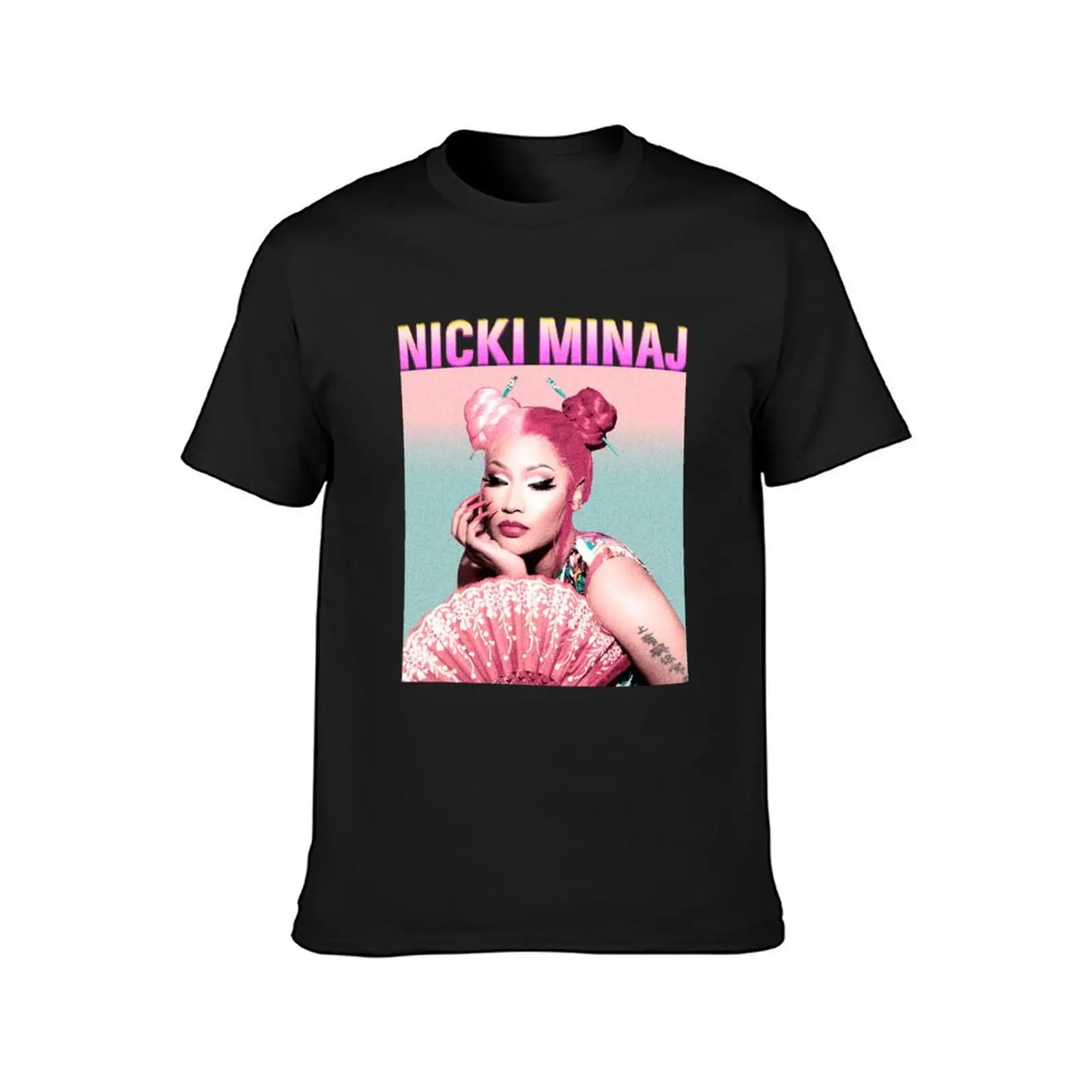 Bootleg Nicki Minaj Shirt Y2K T-Shirt sublime funnys anime clothes t shirt for men