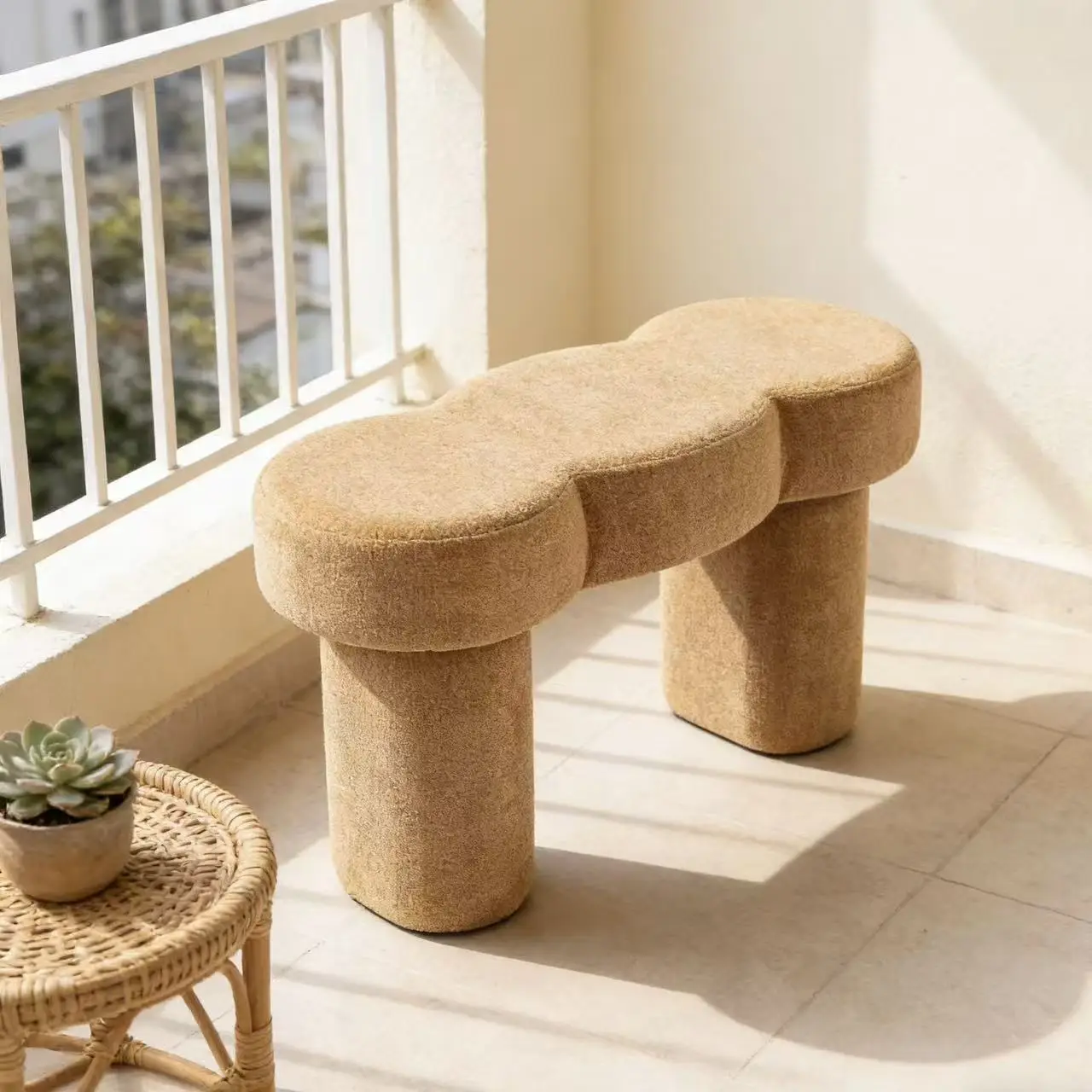 DSA bench, shoe changing stool at home door, fabric clothing store, bed and breakfast bedroom, end-of-bed stool