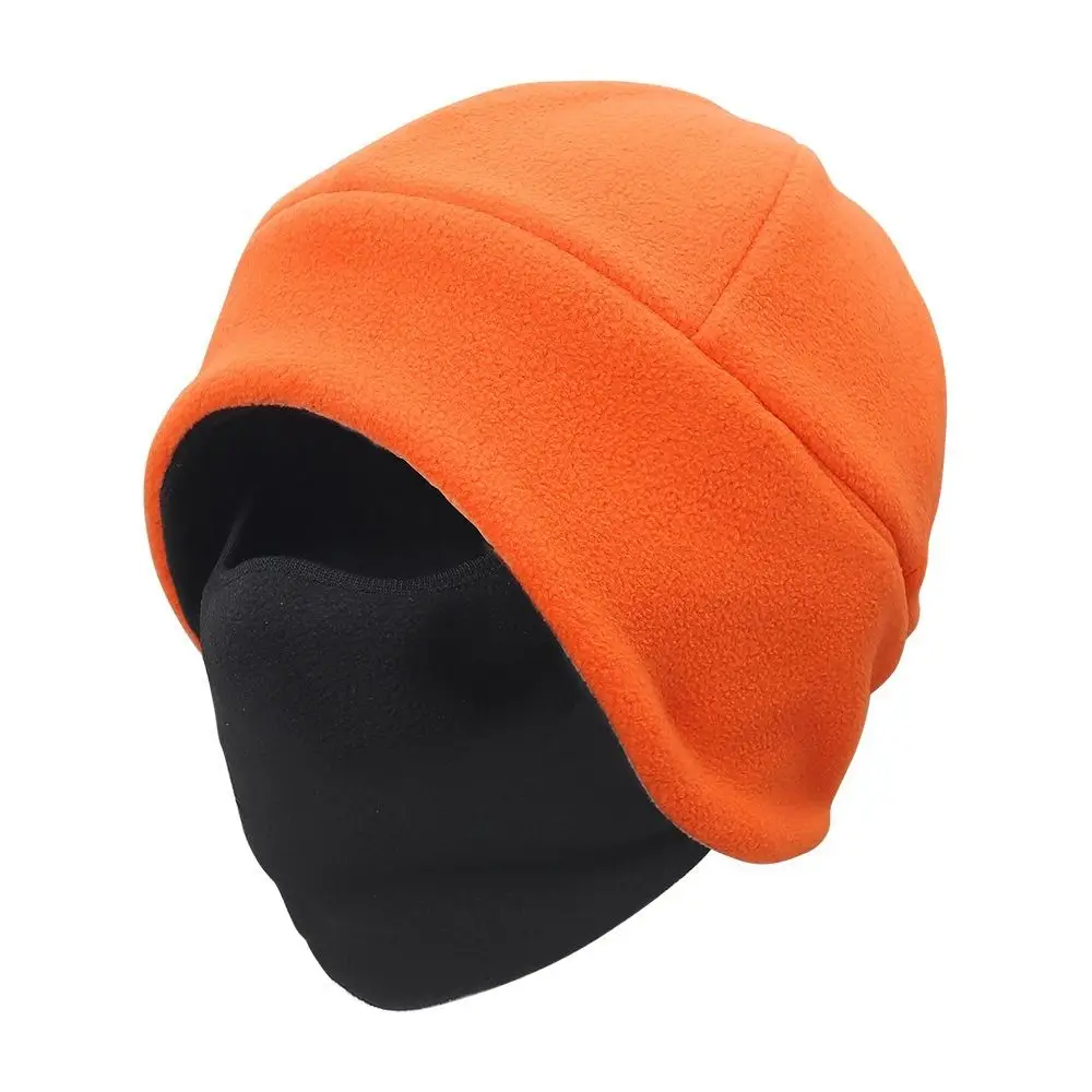 Thermal Winter Warm Face Mask Polar Fleece Windproof Men Beanie Hat Lightweight Fleece Ear Cover Helmet Liner