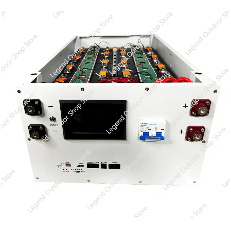 NEW  Lifepo4 Battery Case DIY KITS 16S1P 280AH JK BMS PB2A16S20P Metal Box Flexible Busbar High Current 300AH DIY Battery BOX