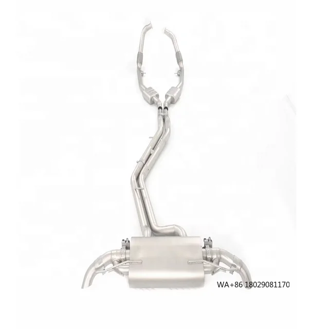 

Новейшая выхлопная система CGW (Catback) с глушителем для SQ5 3.0T V6 2021