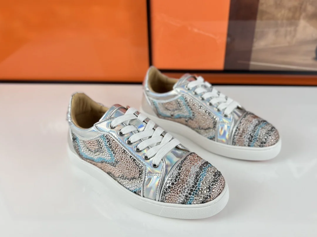 Luxury Silver Rhinestone Spike Sneakers Handmade Crystal Studded High Tops | Evening Party Club Wedding Shoes Trendy Designer