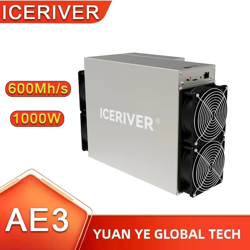Новый майнинг ICERIVER AE3 600MH/S 1000W ALEO Coin Asic Miner Aleo AE3 zkSNARK
