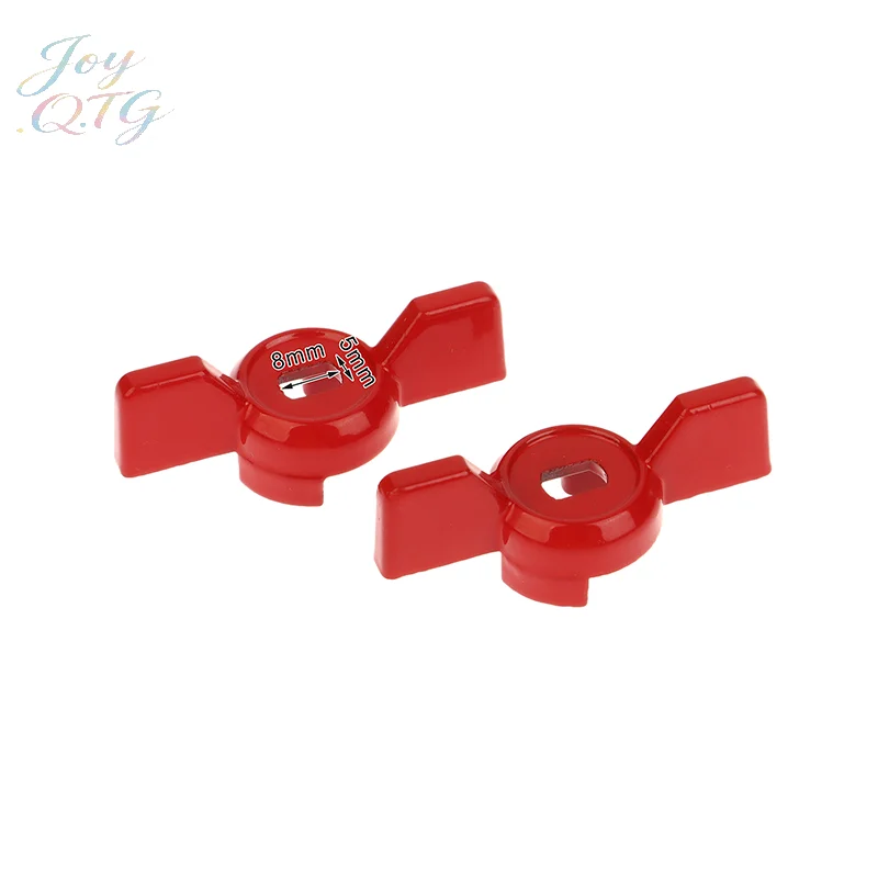 

Hot Sale 2Pcs Muti-funtional Aluminum Handle Valve Handle Ergonomic Red Butterfly Handle Ball Valve Handle Tool Accessories