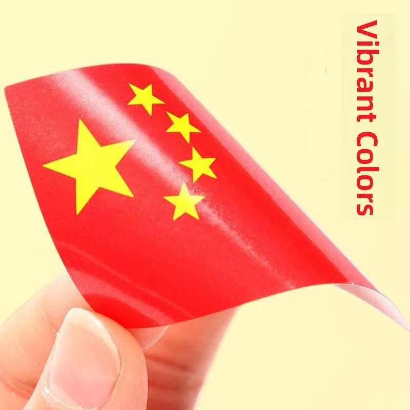 

Светоотражающие красные наклейки-флажки для автомобиля: художественные, креативные, пятизвездочные декоративные наклейки на кузов авто