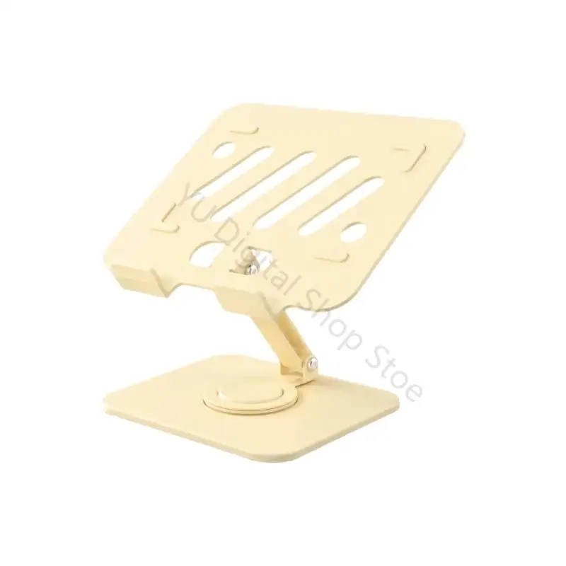 96BA Fold-Flat Tablet Desk Stand with Turning Support Plate, Variable Control, and Open Rear Area for Air Movement