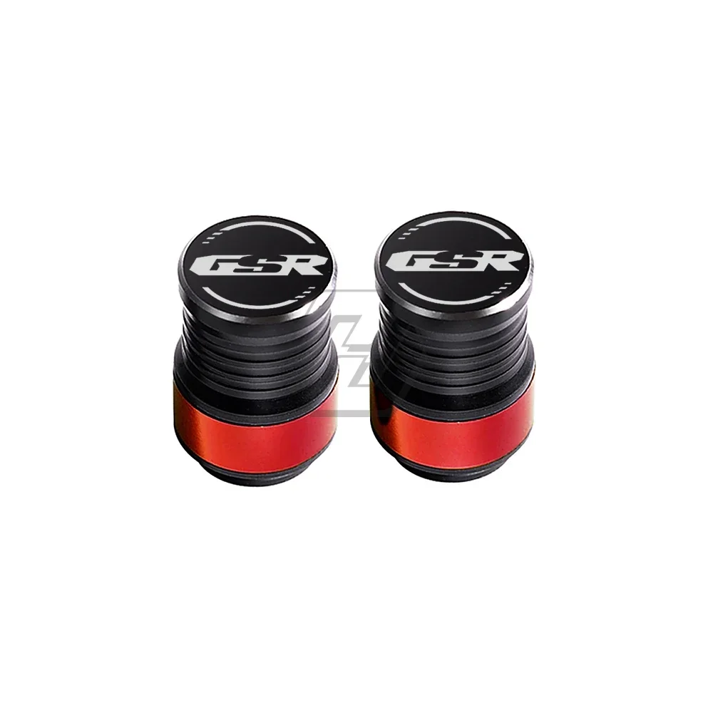 For Suzuki GSR 150 250 400 600 750 Rim Motorcycle Accessories Wheel Tire Valve Caps Covers decoration