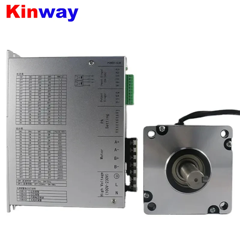 Kinway stepper motor driver 220V 7.0A LC3722D match for nema 34 nema 42 stepper motor for CNC machine