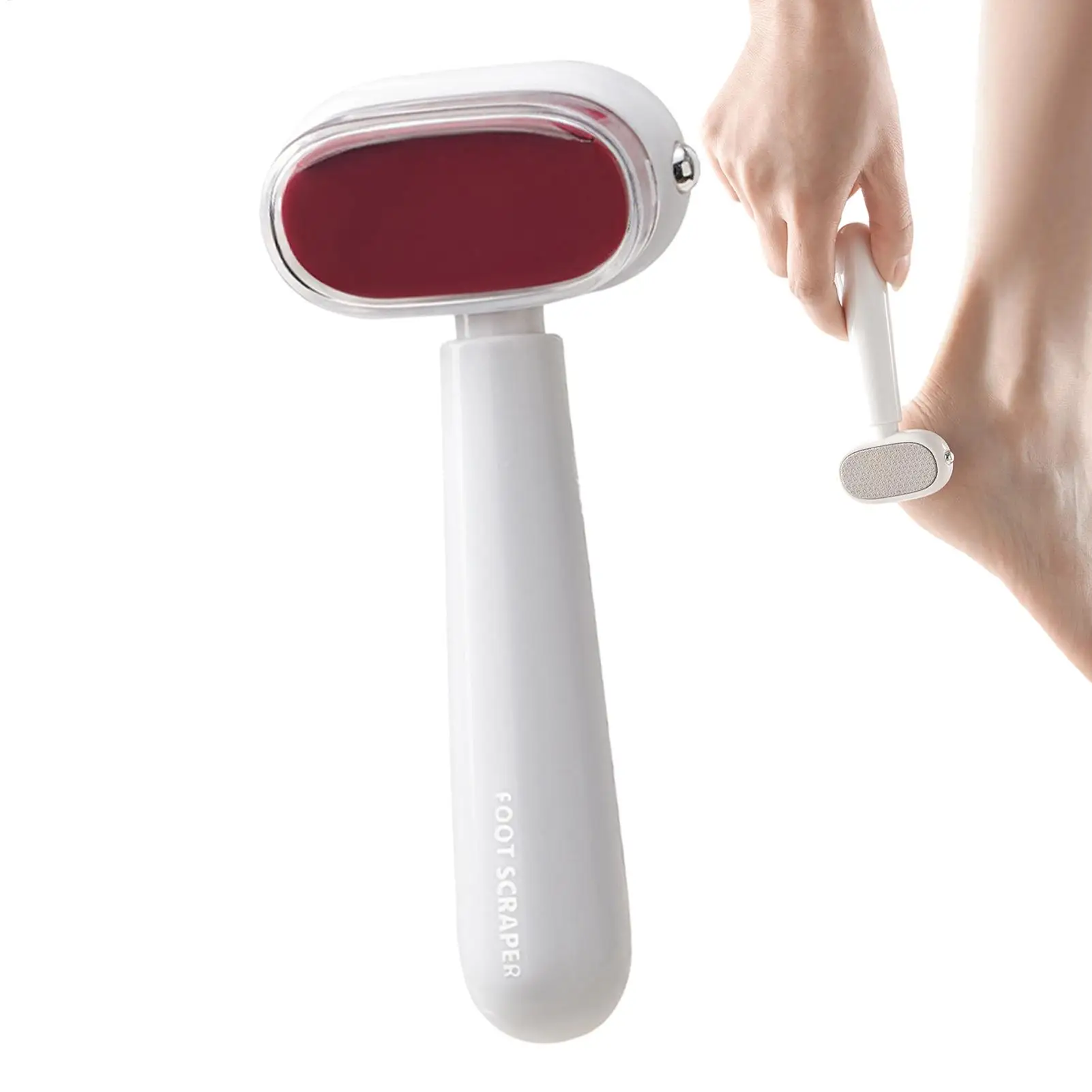 Foot File Double-Sided Pedicure Scraper Heavy Duty Dead Skin Callus Remover Portable Foot Grooming Tool For Dry Hard Foot Skin