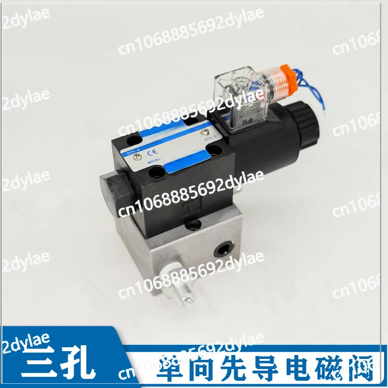 Excavator Pilot Solenoid Valve Bidirectional Electric Control Pilot Valve Wooden Gripper Pilot Valve