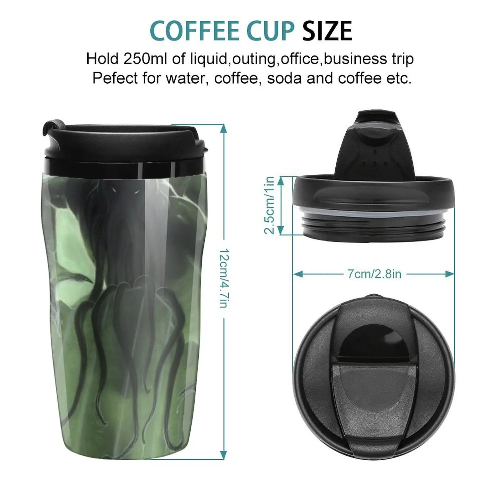 New The Call of Cthulhu Travel Coffee Mug Thermo Coffee Mug Cute Mugs Coffee Bottle Mate Cup