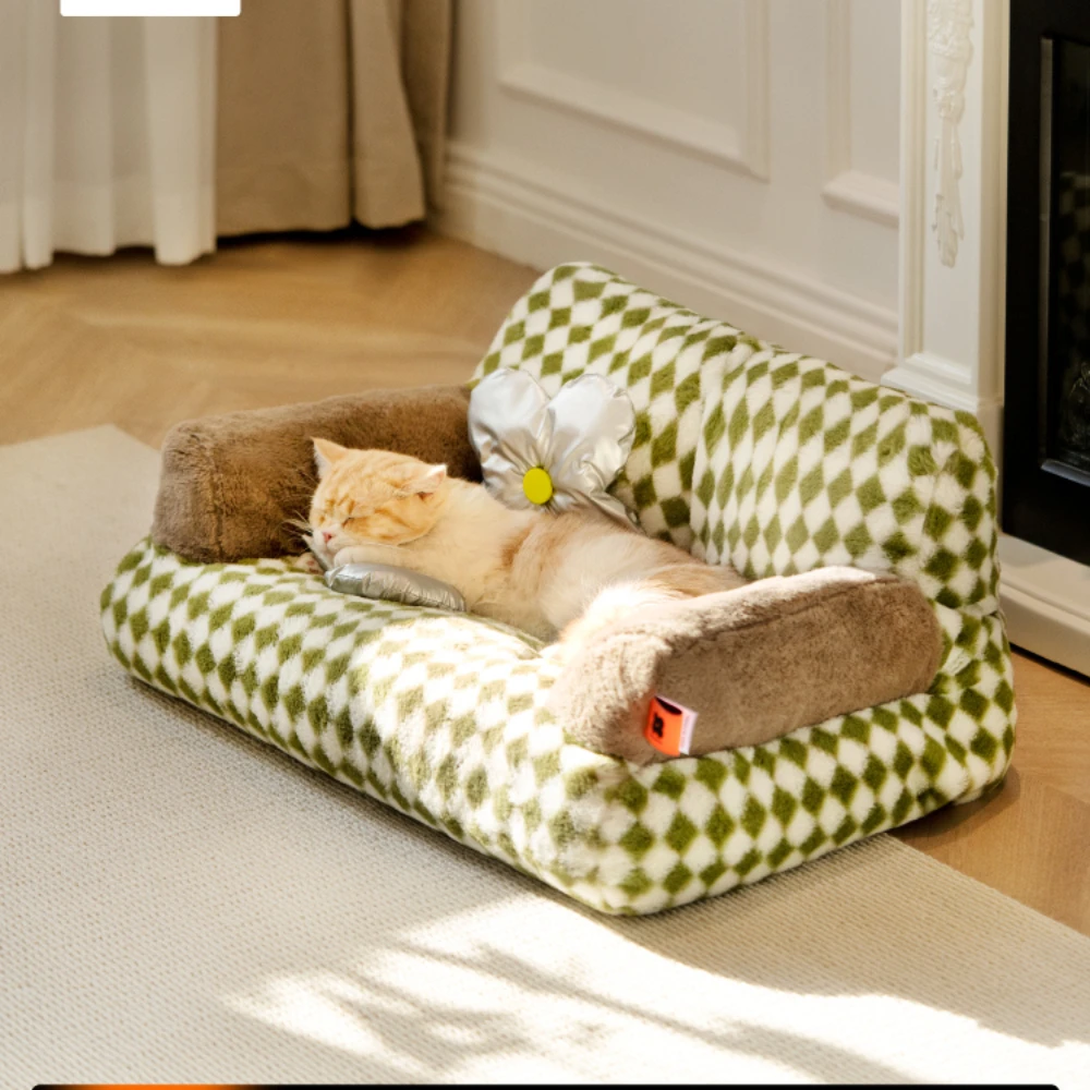 Cat Nest Bed Cat Sofa Winter Dog Pet Special Small Pet Bed Cat-Related Products Dog Winter Warm