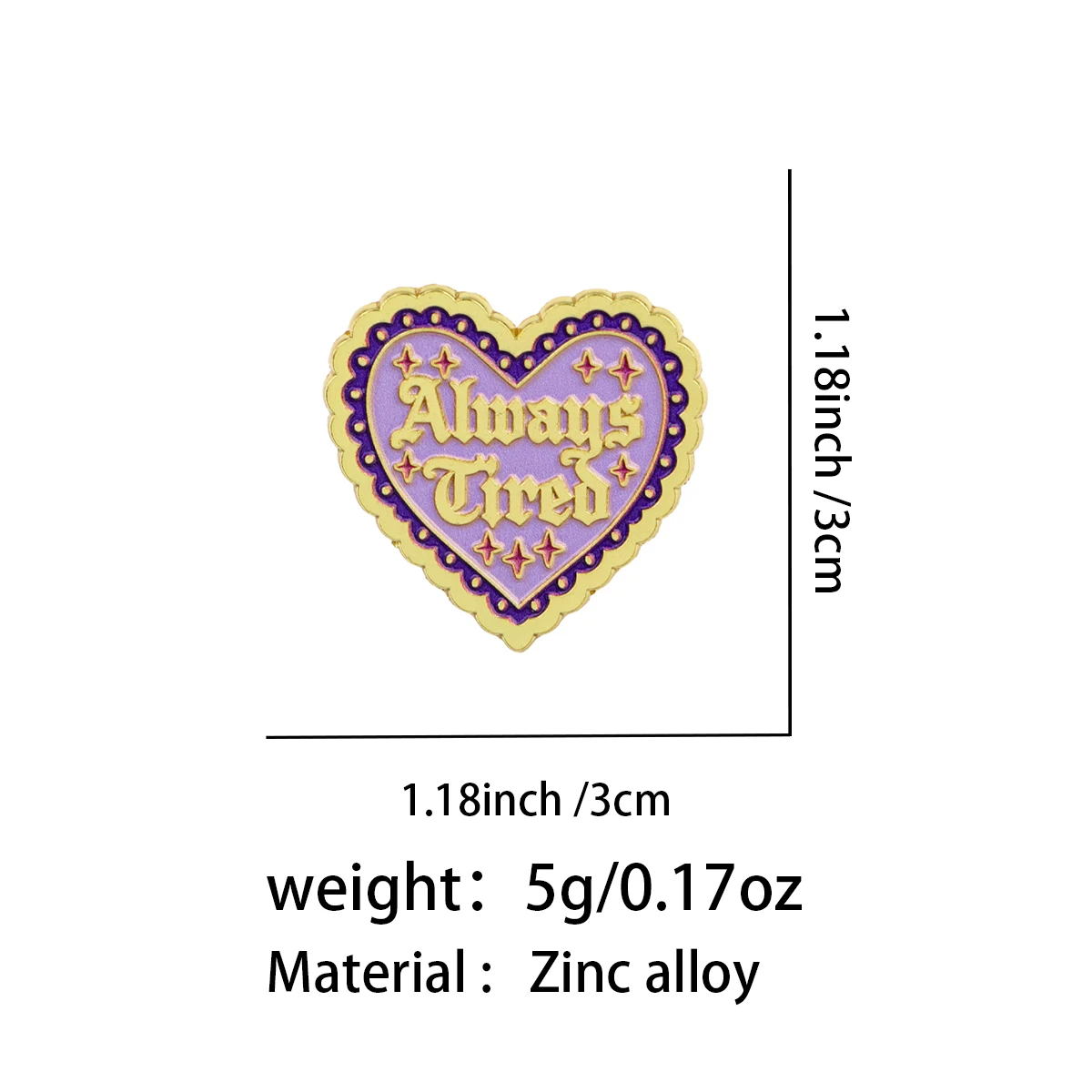Funny Quote Enamel Pins Women Men Retro Slogan Brooch Badge Letter Lapel Pin for Backpack Jacket Clothing Accessories Gift