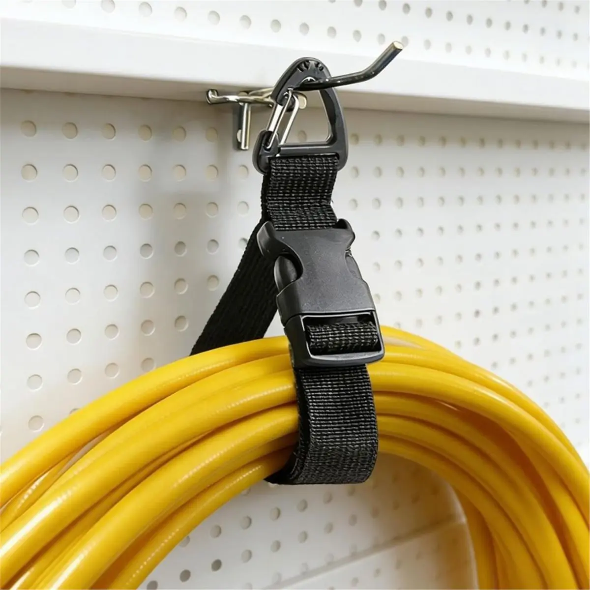 618 Mega Sale 18 Pack Extension Cord Holder Organizer, Storage Straps with Triangle Clips for Garage Organization, Garden Hose