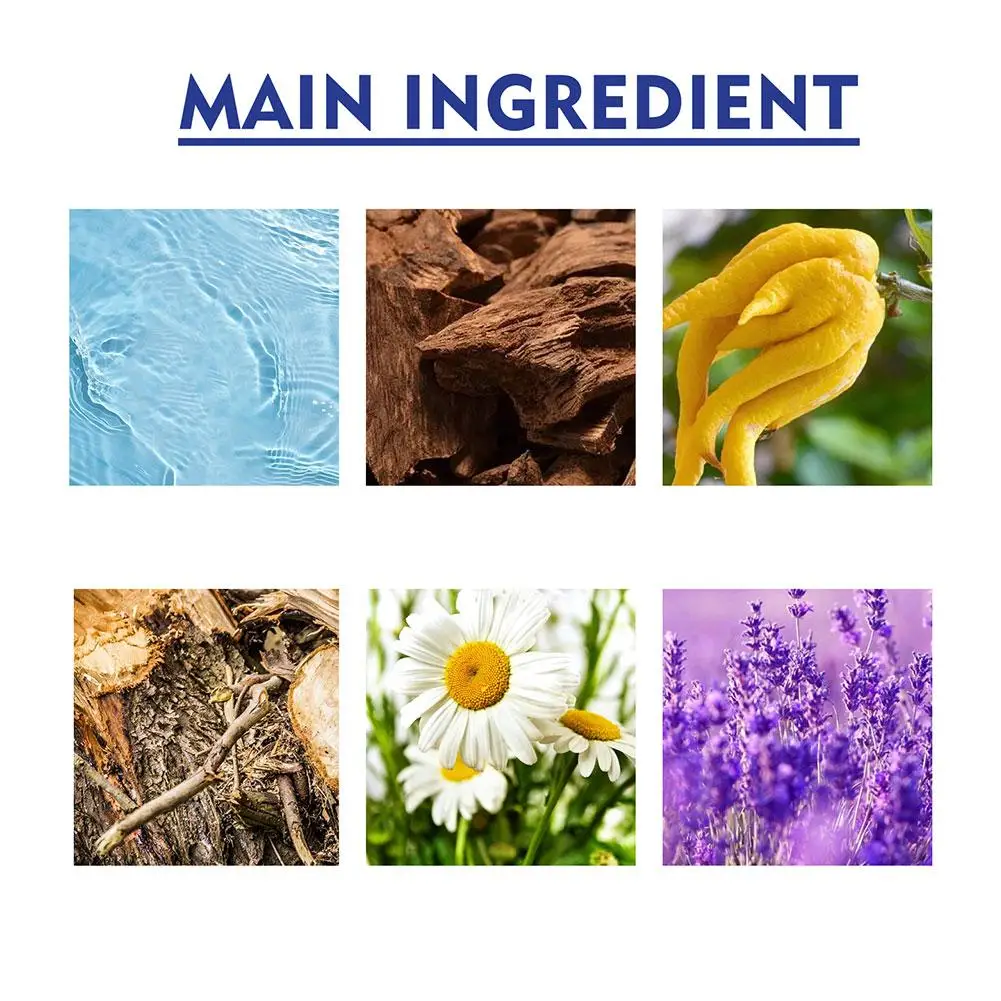 Sleep Mist Ebony e Agarwood Spray, Spray do sono para o sono, Queda AsnuFast, Aromaterapia para quarto, Spray de sono profundo de linho, S6H2, 60ml