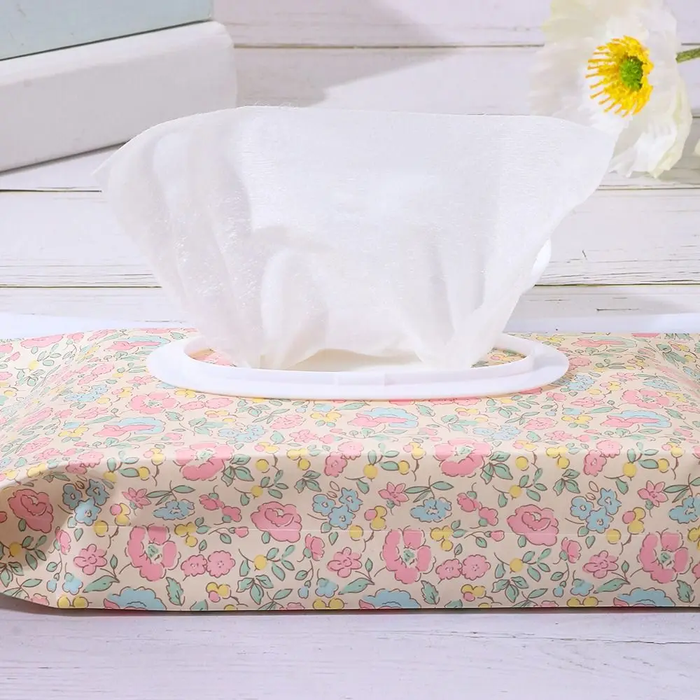 Cute EVA Wet Wipes Bag With Buckle Flip Cover Wipes Holder Case Refillable Portable Stroller Accessories Product