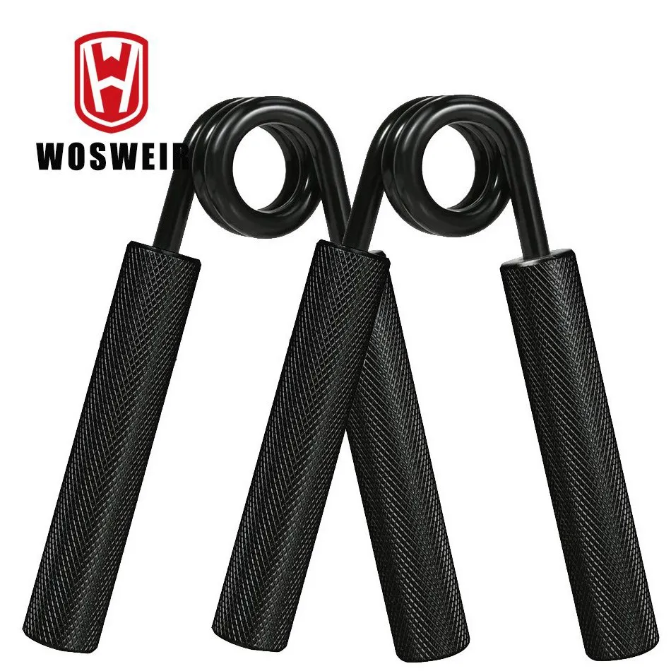 WOSWEIR 50-350LBS Gym Fitness Alloy Hand Grip Men Adjustable Finger Heavy Exerciser Strength Muscle for Recovery Gripper Trainer