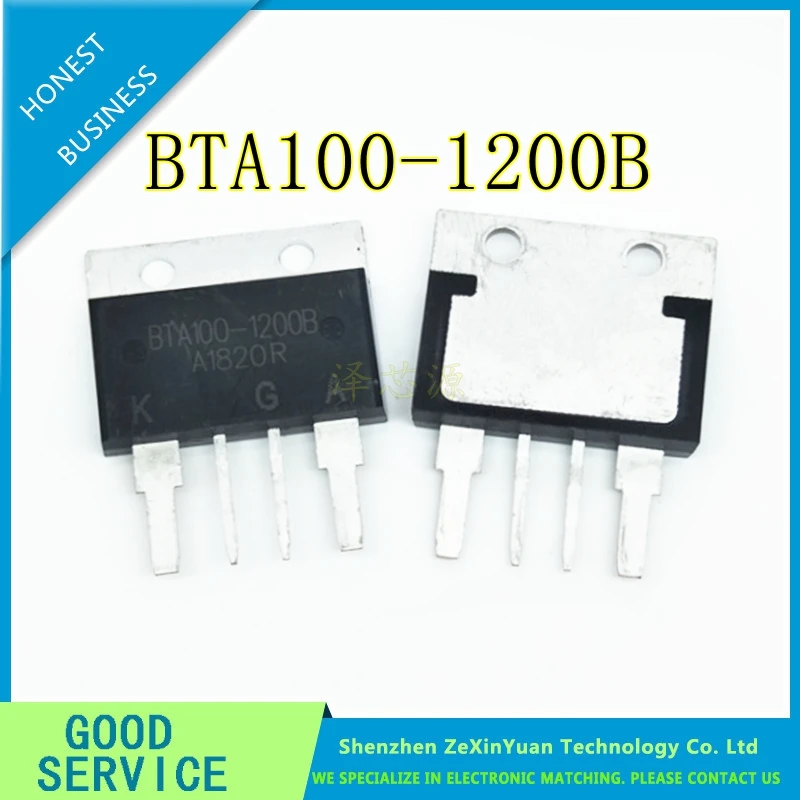 2PCS/5PCS  New original BTA100-800B BTA100-1200B BTA100-1600B BTA100 800B 1200B 1600B 100A 800V 1200V 1600V TO-4P