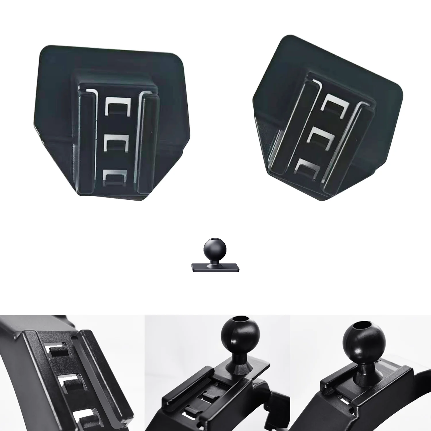 Car Phone Holder For Ford Edge 2015 2016 2017 2018-2020 Mobile Phone Mounts Car Wireless Charging Special Fixed Base Accessories