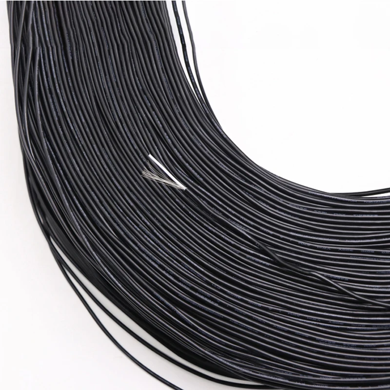 UL1533 single core shielding layer PVC tinned copper 26AWG 28AWG electronic audio signal line anti-interference flame retardant