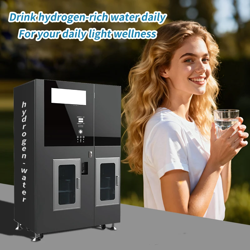 Community    Water Machine Reverse Osmosis Slightly Alkaline Automatic    Water Vending 2000-3000ppb Outdoor