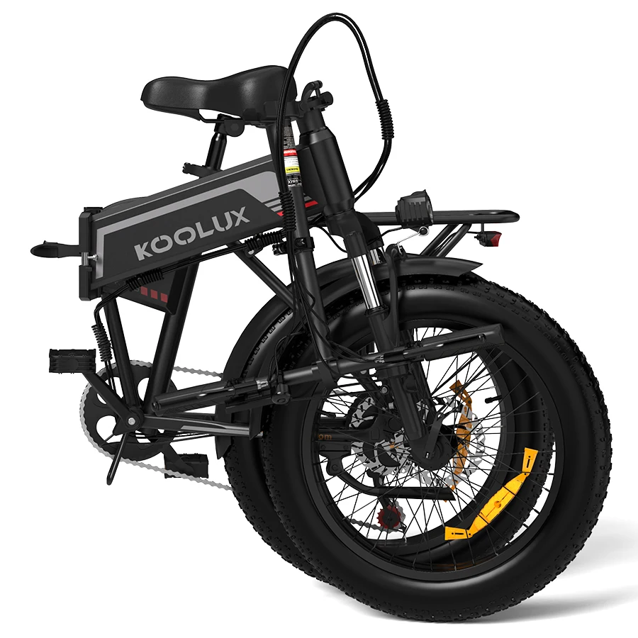 EU PL Warehouse 500W Fatbike 48V Foldable Mountain Electric Bike for Adults view 5