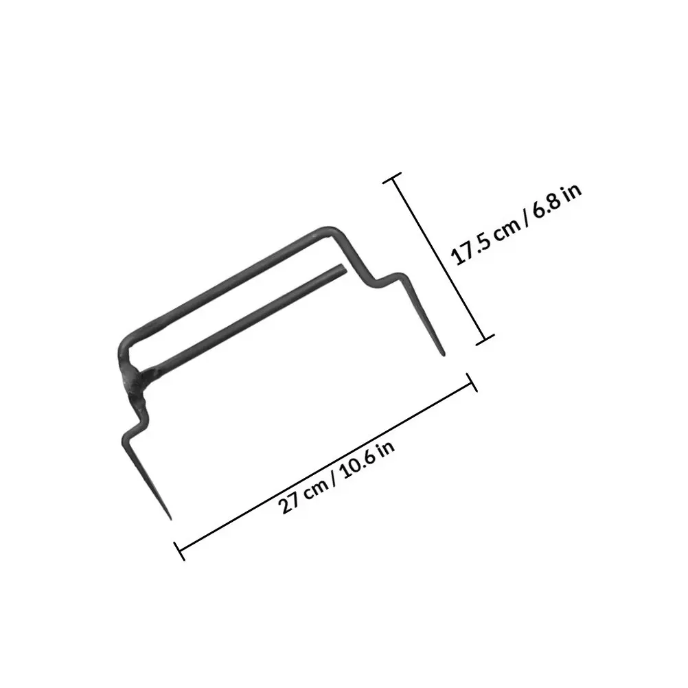 1Pcs Construction Clamp Tool Special Design Brick Carrier Tool with Integrated Round Corner Turning for Brick Block Moving Clamp