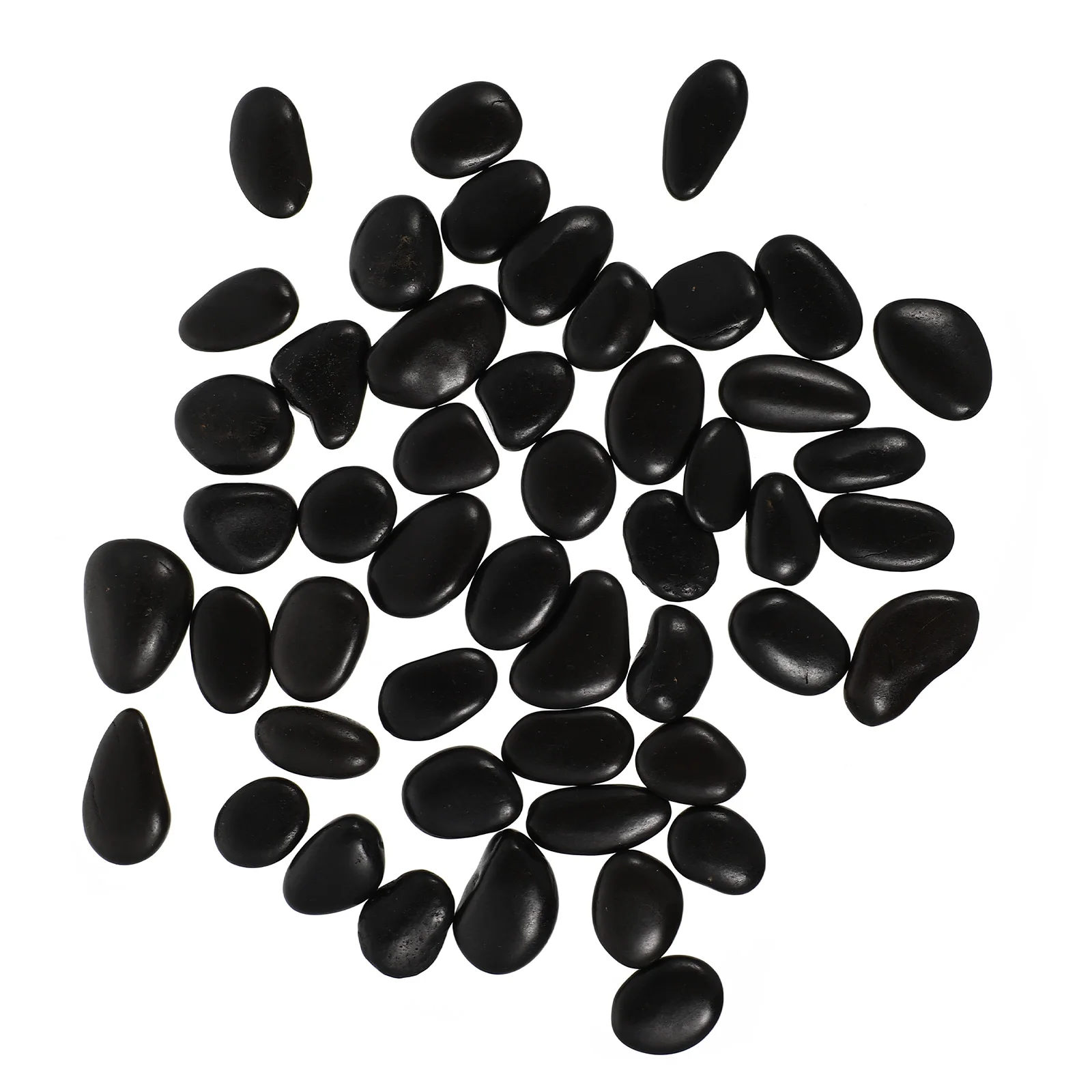 

50 Pcs Stone Paint Hand-painted Stones Natural Rocks for Painting Drawing Child Pebble