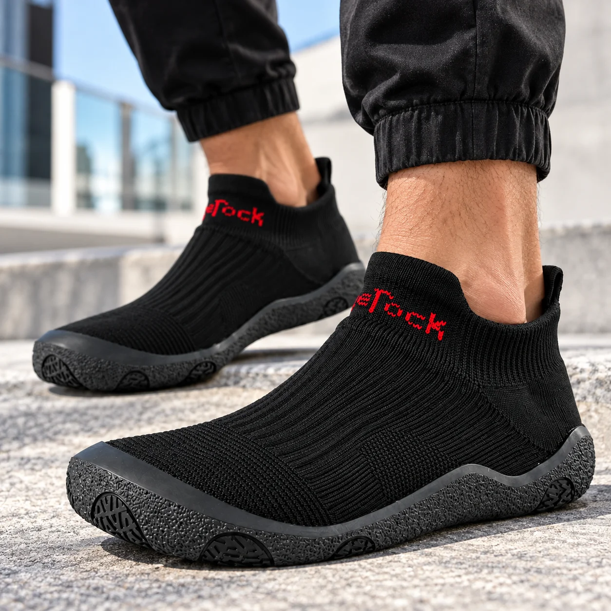 2026 Autumn New Wide Last Sock Shoes for Men Women Breathable Lightweight Slip On Hiking Sports Casual Shoes