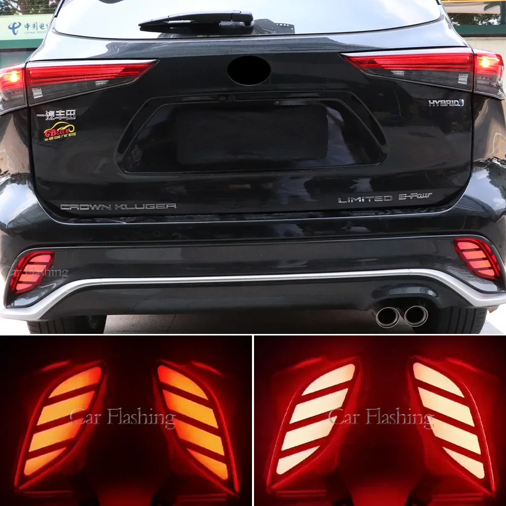 

For Toyota Crown Land Cruiser 21-22 models, rear bumper lights, fog lights, LED brake lights, turn signals