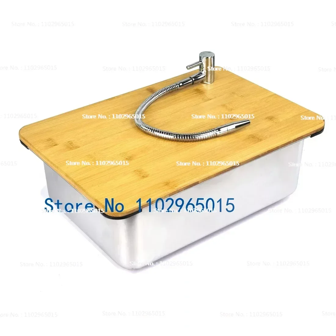 Outdoor IGT Camping Table Kitchen Zebra One Unit Sink Module Combination of Faucet Washing Basin Pool Snow Peak