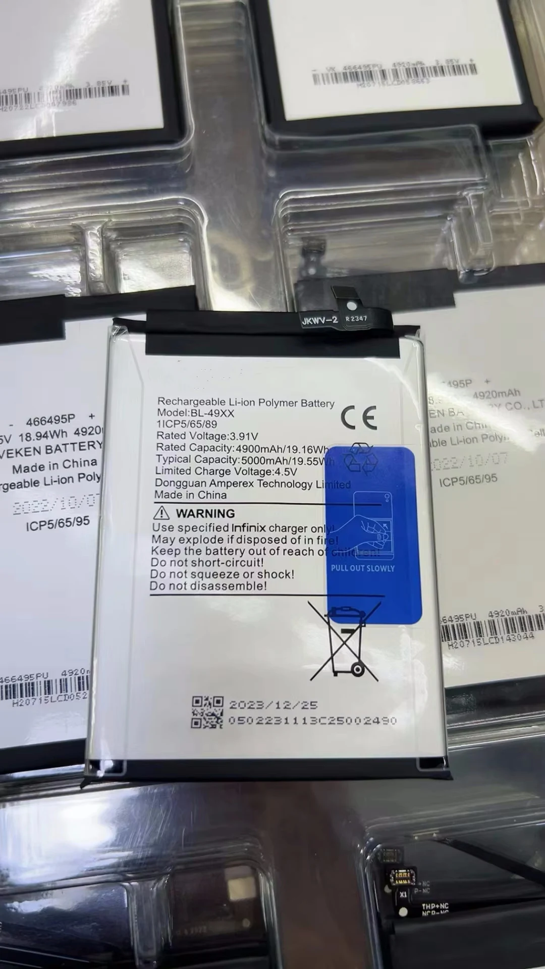 

Original Battery 5000mAh BL-49XX For Infinix GT 20 PRO BL-49XX Mobile Phone Batteries Bateria