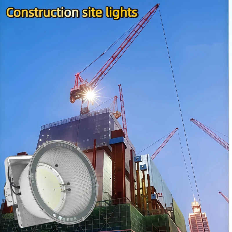 Construction Site Lights High Power Floodlight Tower Pendant Light Architecture Star 400W500W600W800W Basketball Court Lighting