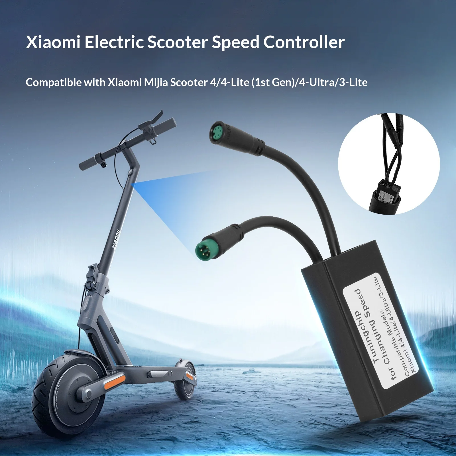 

Electric Scooter Governor for Xiaomi Mi 4/4Lite/4Ultra/3Lite To Break The Speed Limit and The Speed Is Up To 30km/h