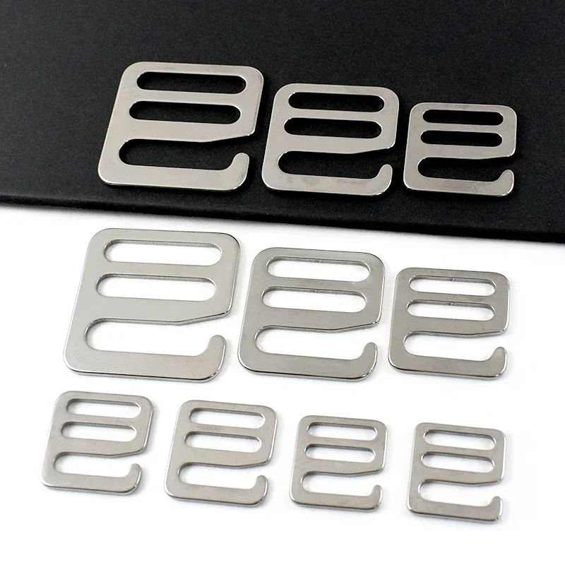 

2/4/10Pcs Meetee 16-31mm G Hooks Buckles Backpack Strap Stainless Steel Buckle Carabiner Clips Dog Leash Adjust Clasp Hardware