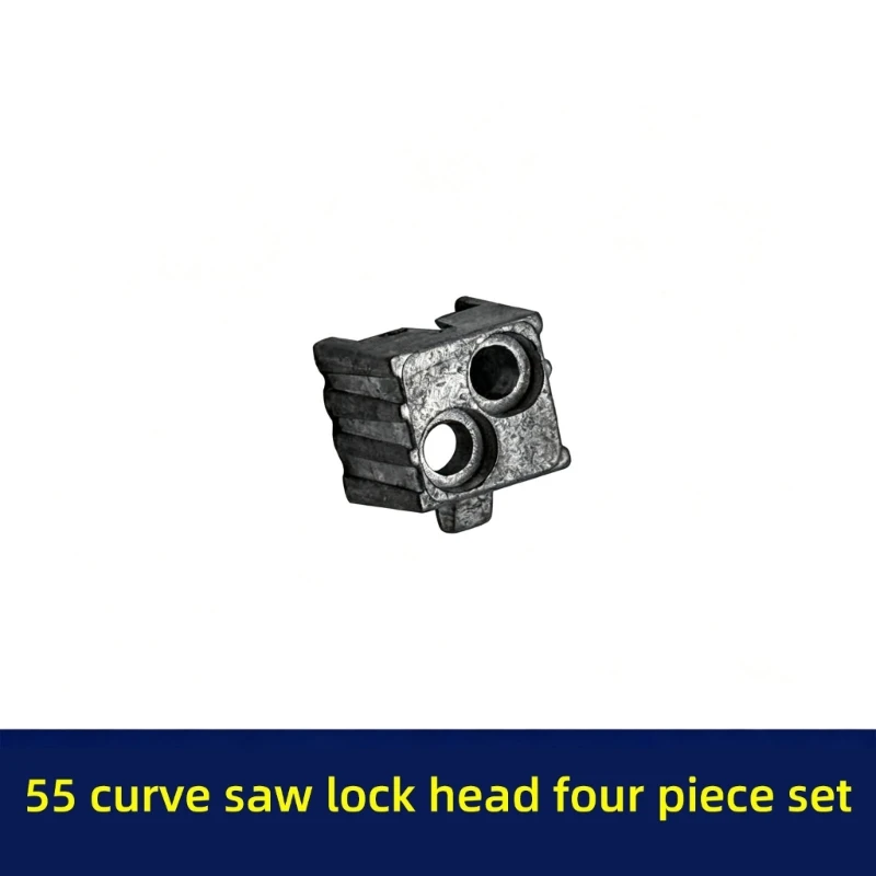 Jigsaws Blade Lock Clamp Hardware Set Metal Replacement Assembly for 55 Type Curved Sawer for Home Tool Maintenance and Repair